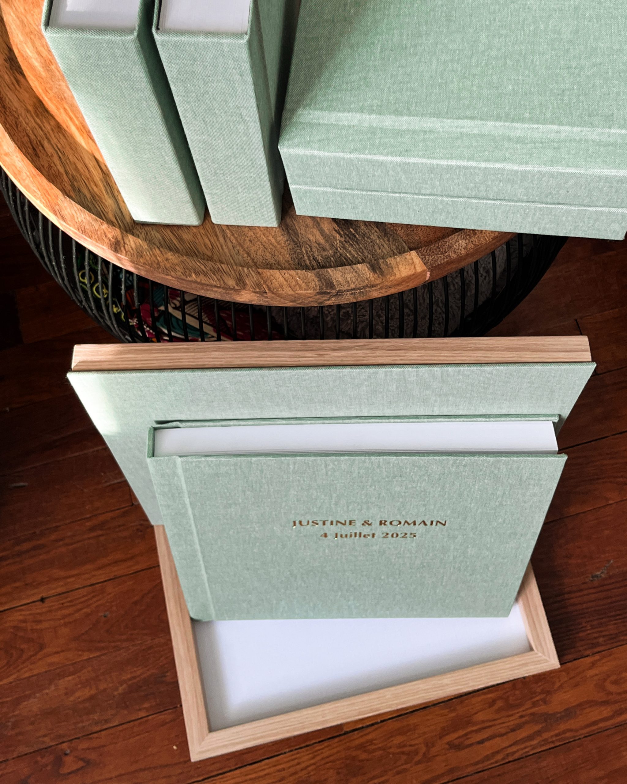 Album photo mariage 30x30 haut de gamme Mariecarlota Photographie