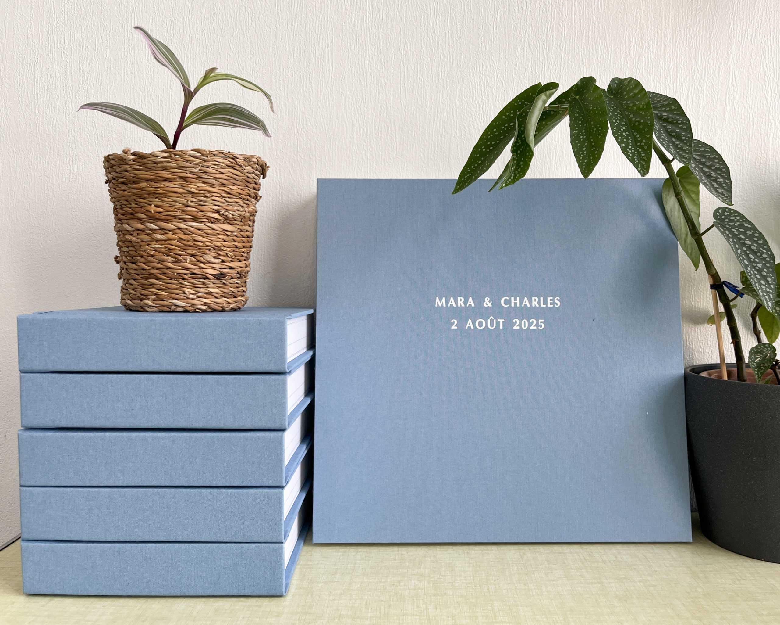 Album photo mariage 30x30 haut de gamme Mariecarlota Photographie