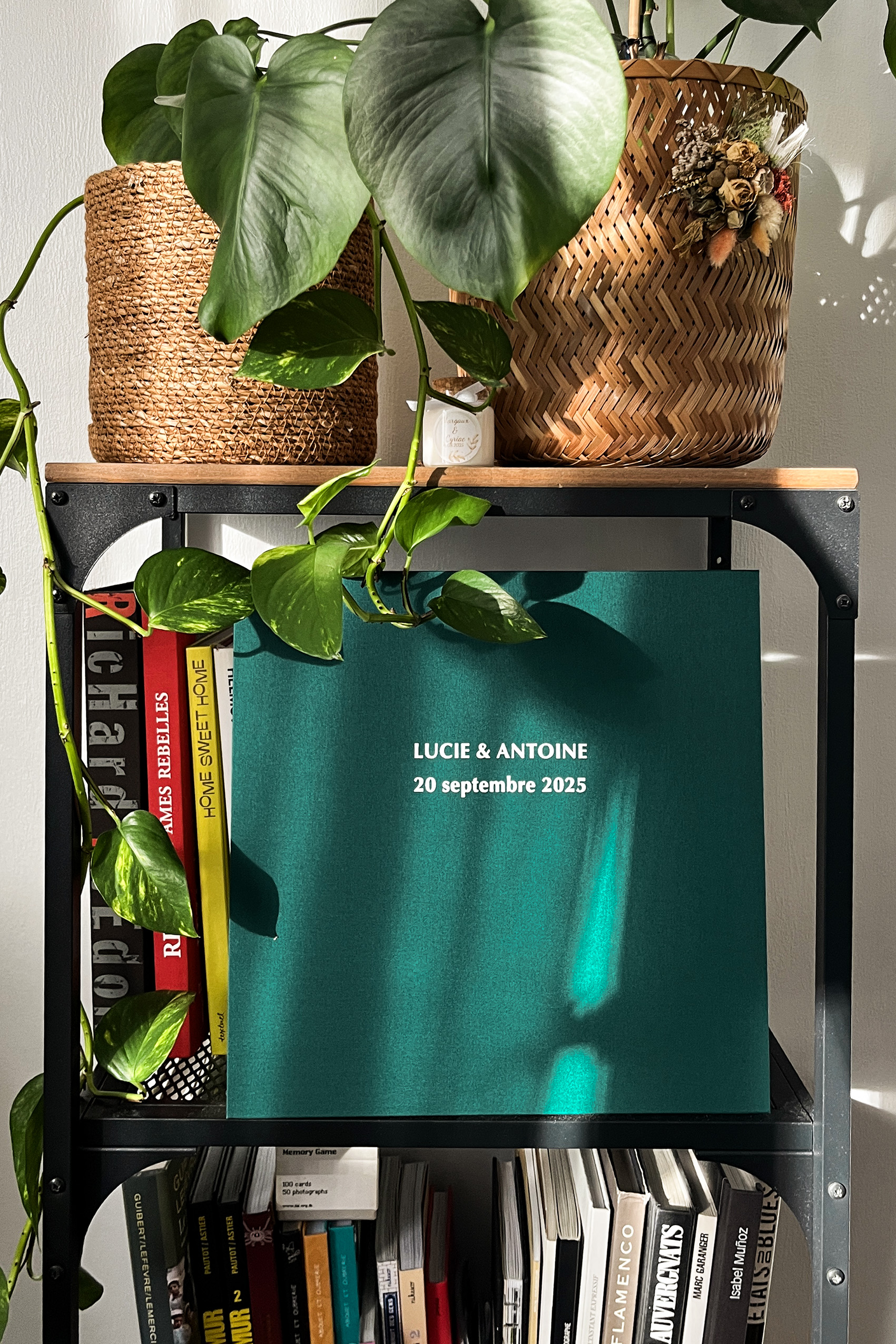 Album photo mariage 30x30 haut de gamme Mariecarlota Photographie