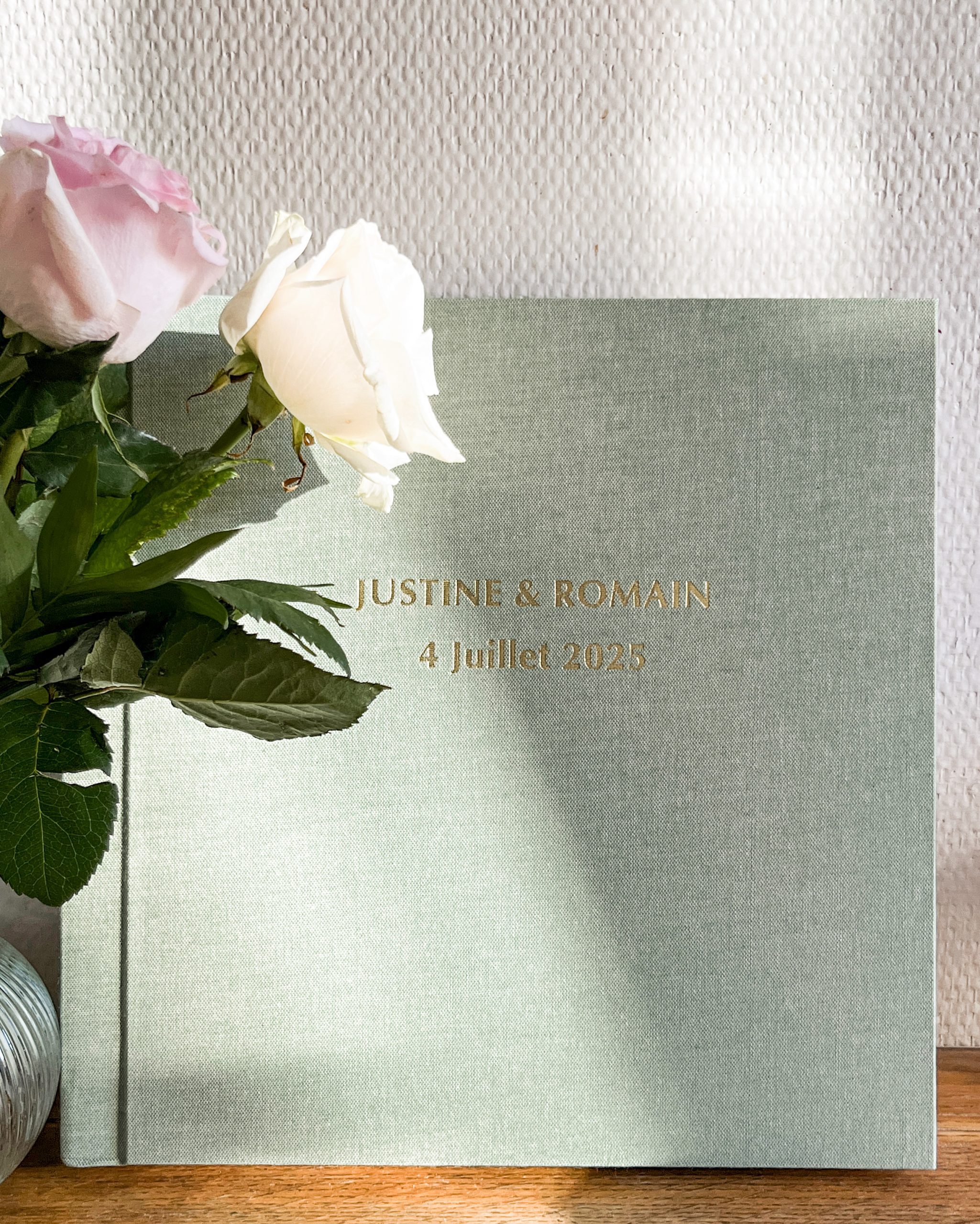 Album photo mariage 30x30 haut de gamme Mariecarlota Photographie