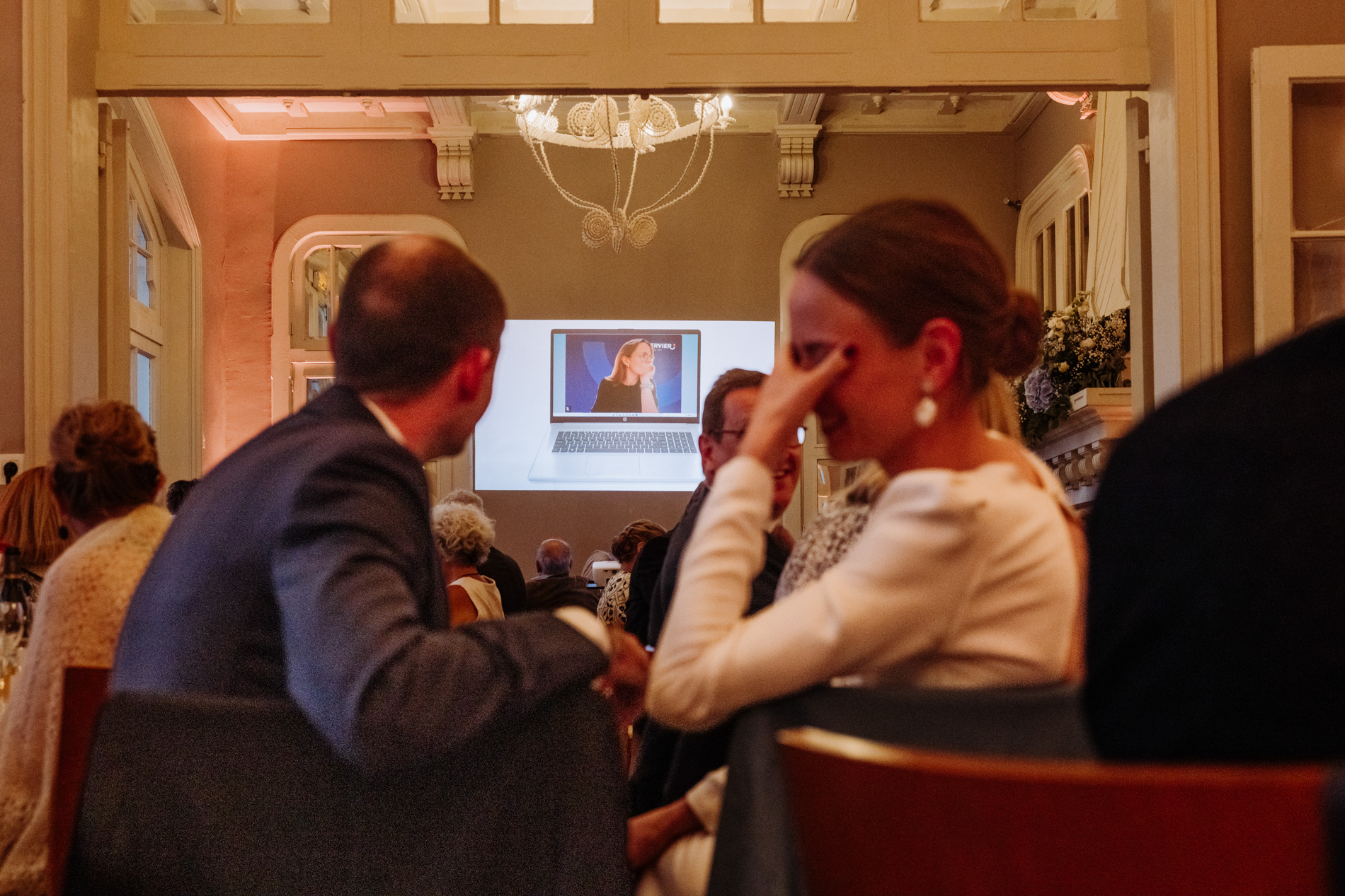 Animation du diner des mariés